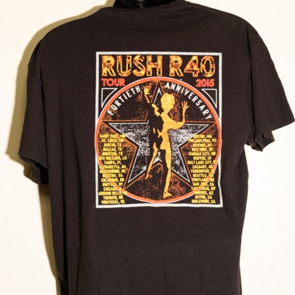 Rush 2015 tour tee - Picture 2 of 2